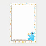 Crayon Cookie Monster Cookie Pattern Post-it Notes