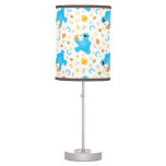 Crayon Cookie Monster Cookie Pattern Table Lamp