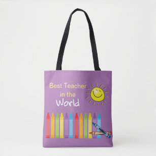 Crayon Cute Tote Bag
