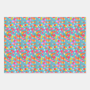 Crayon Explosion Wrapping Paper Sheets