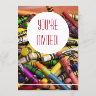 Crayon Invitation