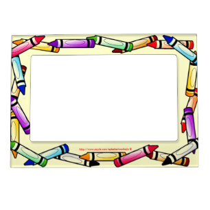 "Crayon" Magnetic Photo Frame