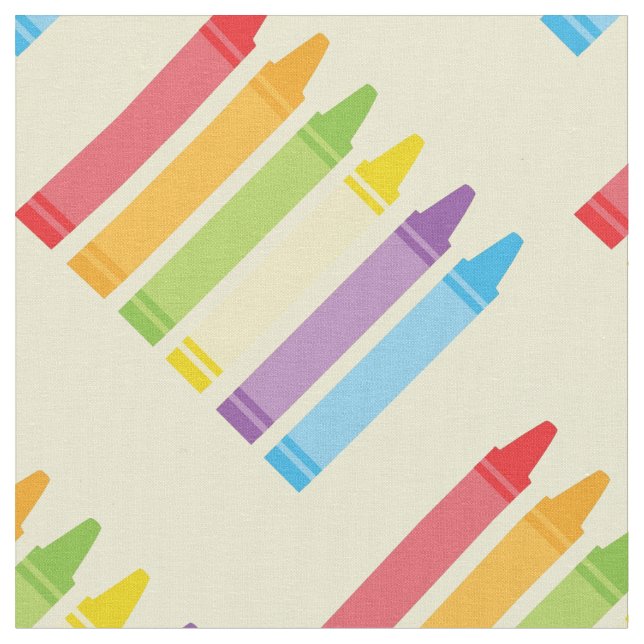 Crayon Material Fabric (Close Up)
