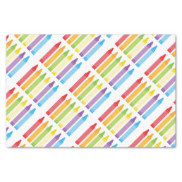 Crayon Patter Tissue Paper
