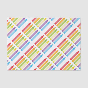 Crayon Patter Tissue Paper