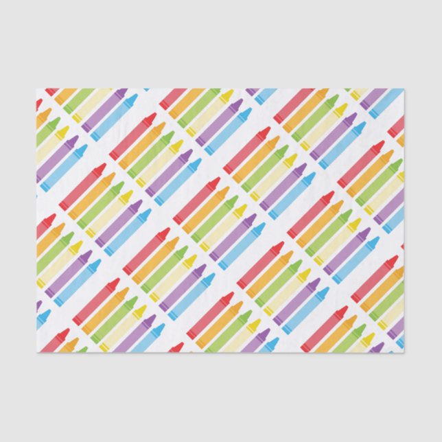 Crayon Patter Tissue Paper (Front)