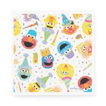 Crayon Sesame Pals Party Pattern Napkins