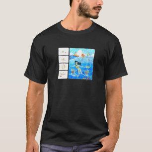 Crayon Shin Chan Going To The Sea With Nanako One T-Shirt