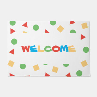 Crayon Shinchan Pajamas Inspired Colorful Pattern Doormat