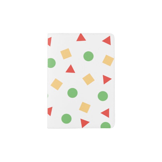 Crayon Shinchan Pajamas Inspired Colorful Pattern Passport Holder (Front)