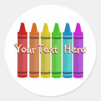 Crayon Stickers