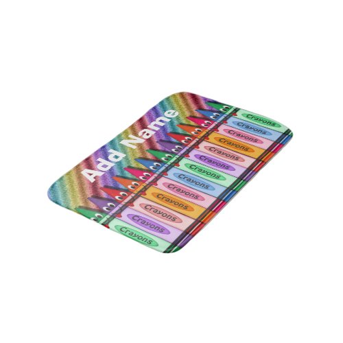 Crayons Bedroom Rug Mat Home Decor