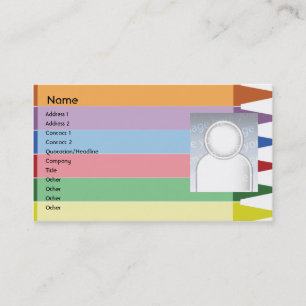 Crayons - Business Card