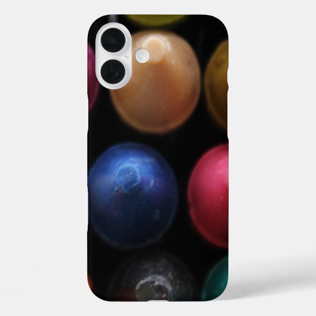 Crayons Case-Mate iPhone Case (Back)