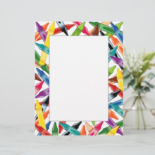 Crayons Frame (Standing Front)
