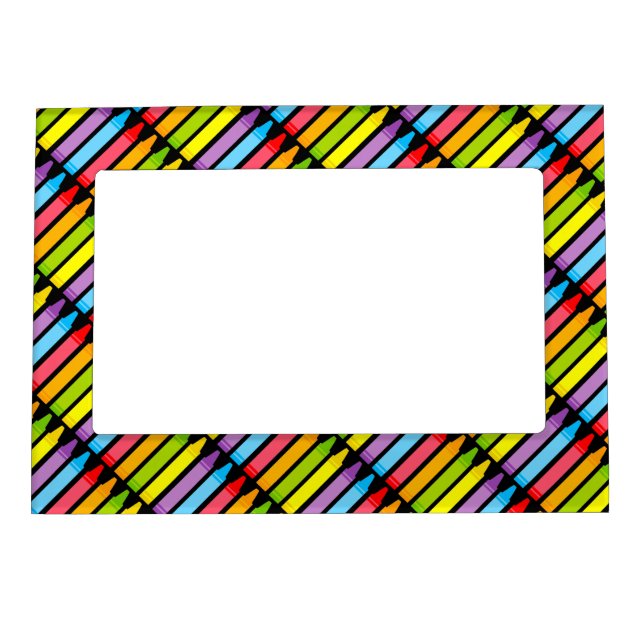 Crayons Magnetic Frame (Front)