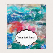 Crayons texture (Outside Unfolded)