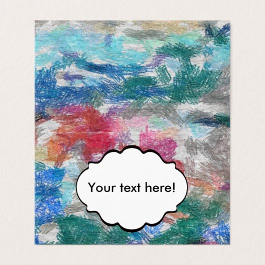 Crayons texture (Outside Unfolded)