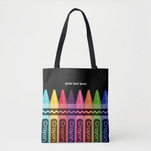 Crayons Tote Bag