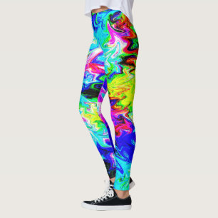 Crazed River...... Leggings
