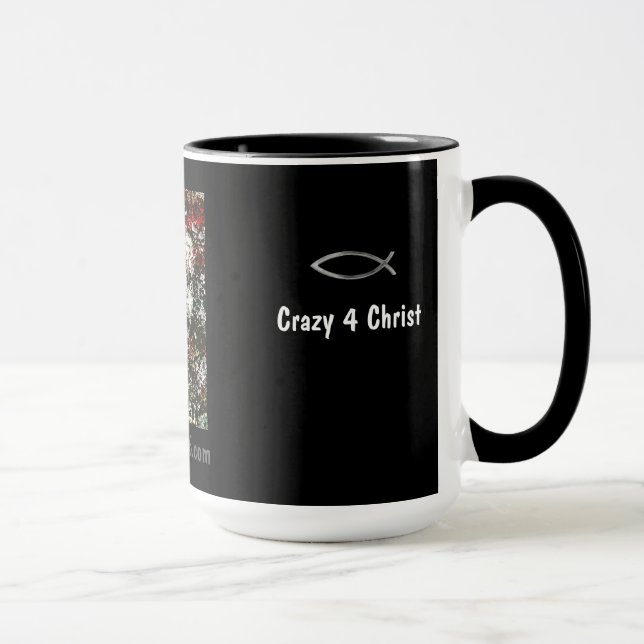 Crazy 4 Christ gotGod316.com Scripture Mug (Right)