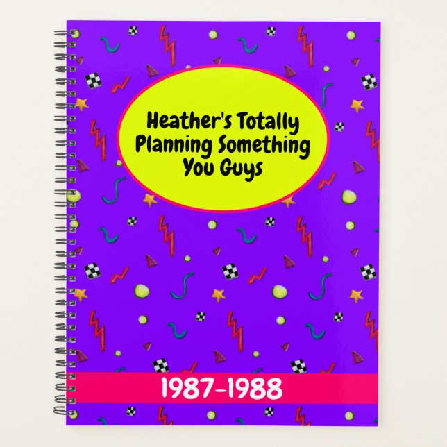 Crazy 80s - Pattern Planner (Front)