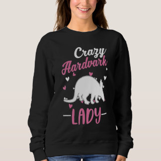 Crazy Aardvark Lady Aardvark Girl Sweatshirt