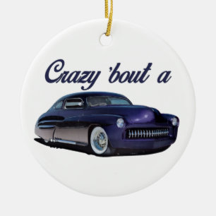 Crazy About A Car Ceramic Ornament
