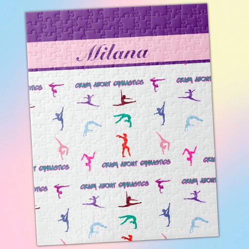 Crazy About Gymnastics Jigsaw Puzzle