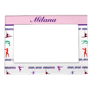 Crazy About Gymnastics Magnetic Frame
