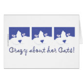 Crazy About Her Cats! (Front Horizontal)