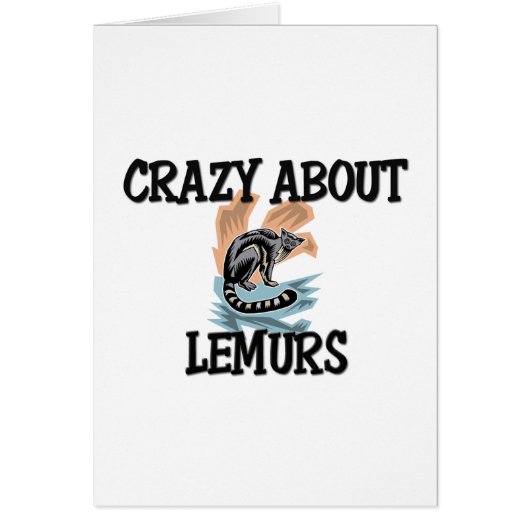 Crazy About Lemurs Cards (Front)