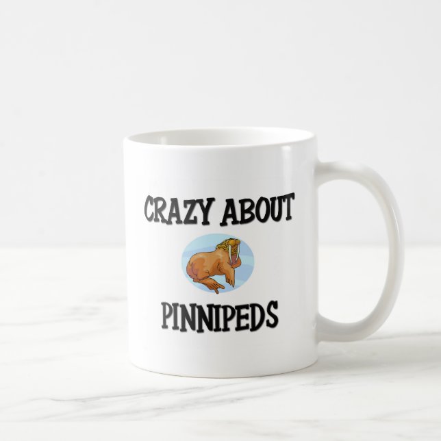 Crazy About Pinnipeds Coffee Mug (Right)