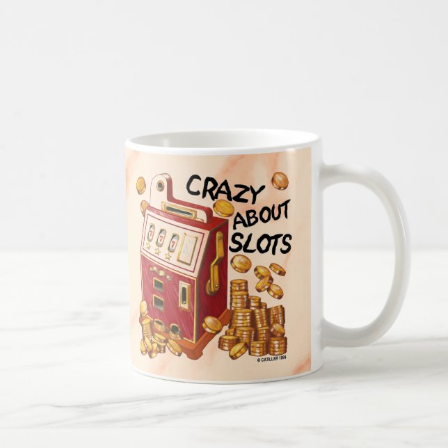 Crazy About Slots  Coffee Mug (Right)