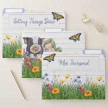 Crazy About the Farm-Piggy in a Blanke - Set of 3