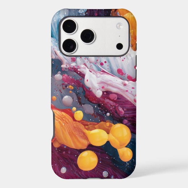 Crazy Abstract Case-Mate iPhone Case (Back)