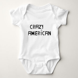 CRAZY AMERICAN BABIES BABY BODYSUIT