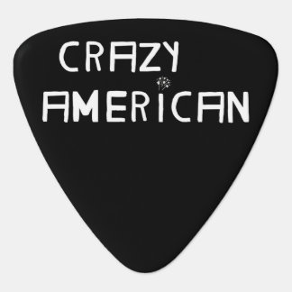 Crazy American Guitar Pick