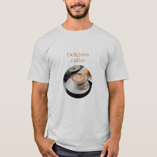 Crazy and Delicious Coffee lady T-Shirt