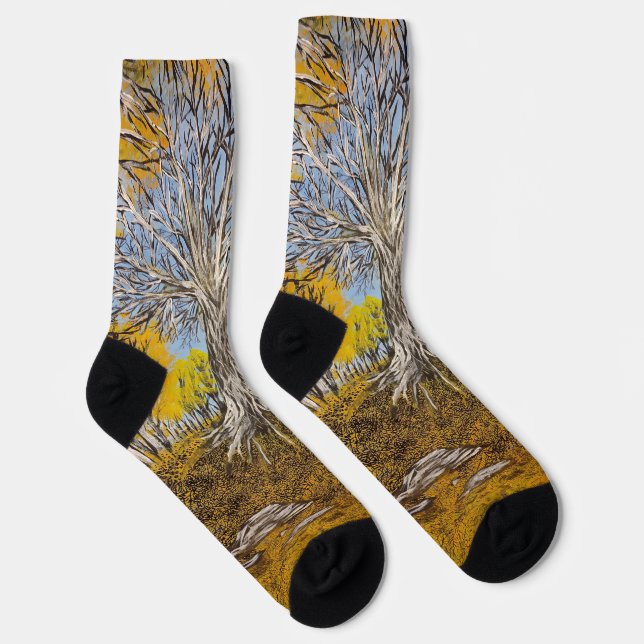 Crazy Art Tennissocken Socks (Right)