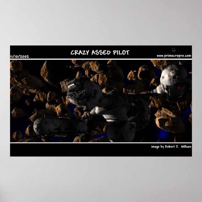 Crazy Assed Pilot Poster (Front)