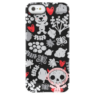 Crazy babies pattern permafrost iPhone SE/5/5s case
