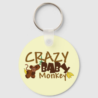 Crazy Baby Monkey Keychain