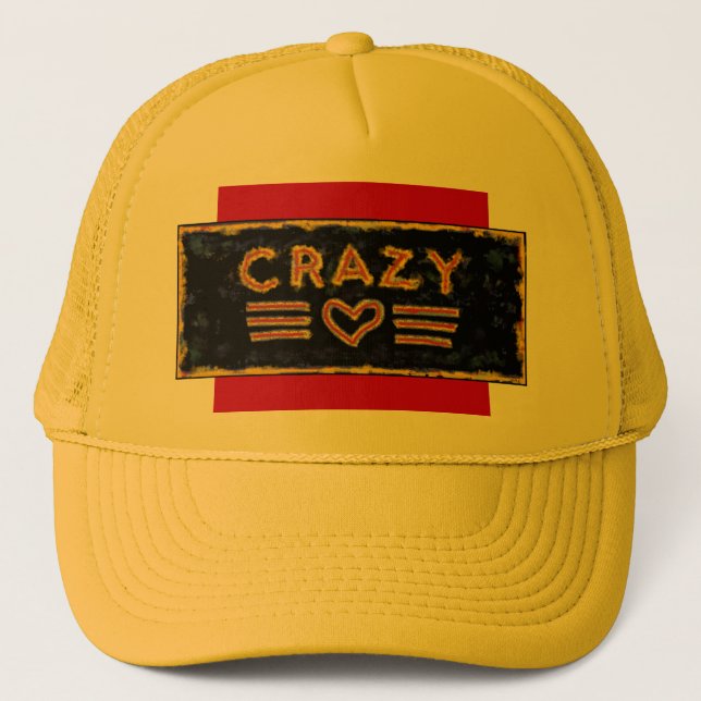 CRAZY Ball Cap  (Front)
