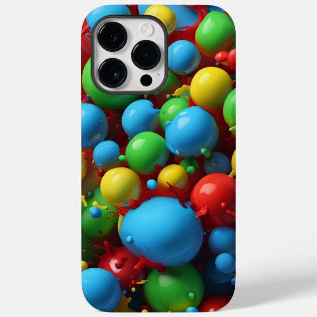 Crazy Balls -iPhone 14 Pro Max Cas Case-Mate iPhone Case (Back)