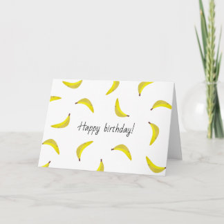 Crazy Banana Card
