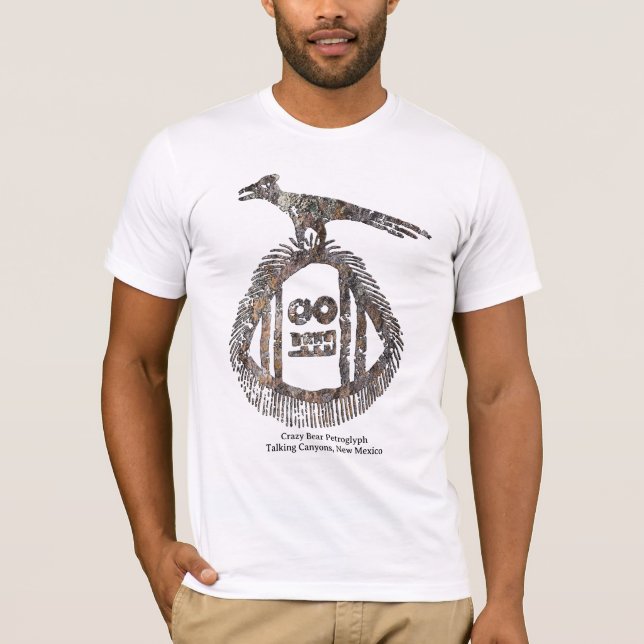 Crazy Bear Petroglyph T-Shirt (Front)