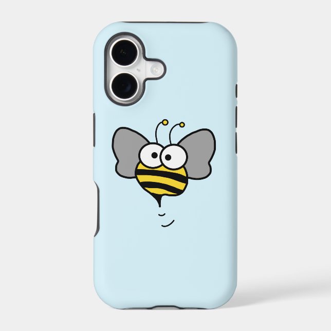 Crazy Bee Iphone Case (Back)