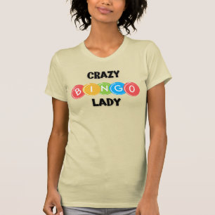 Crazy Bingo Lady T-Shirt