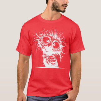Crazy Bird Drawing boy T-Shirt